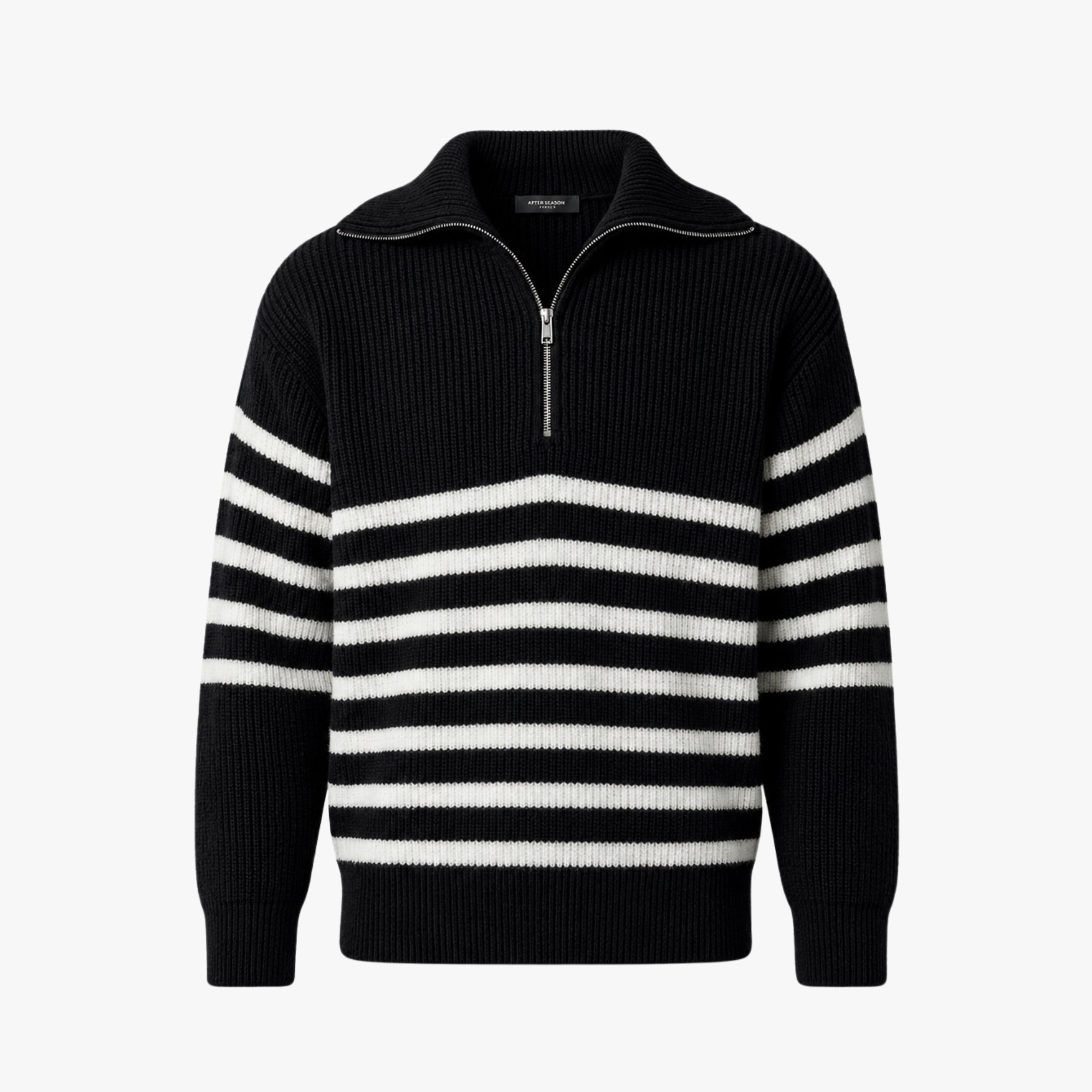 Striped Half-Zip